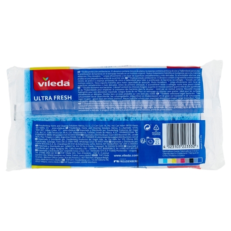 Vileda Ultra Fresh Soft - Antigraffio 2+1 pz